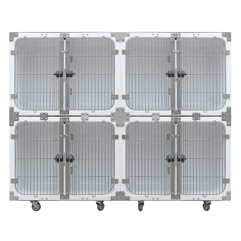 Veterinaarne veekindel klaaskiust moodulpuur koerale